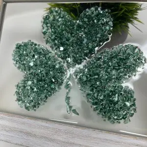 shamrock window art