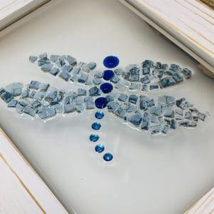 Blue Dragonfly Wall Art