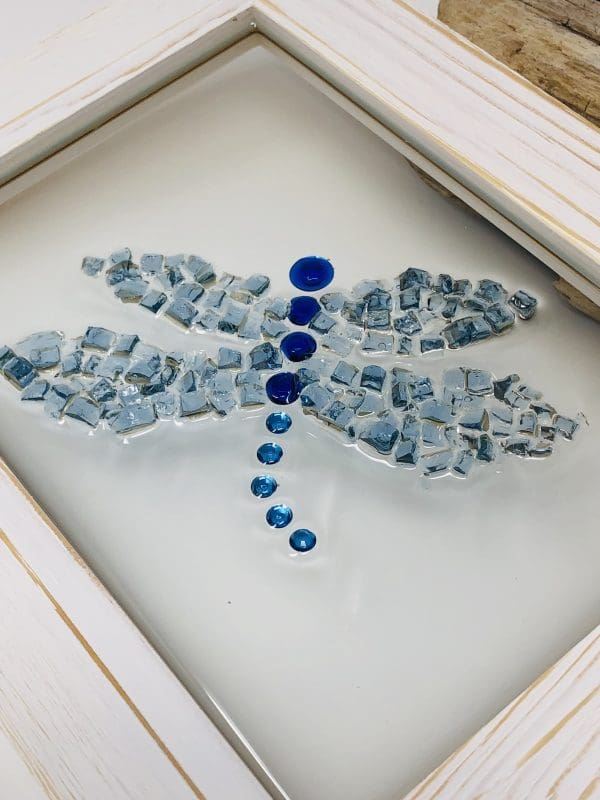 Blue Dragonfly Wall Art