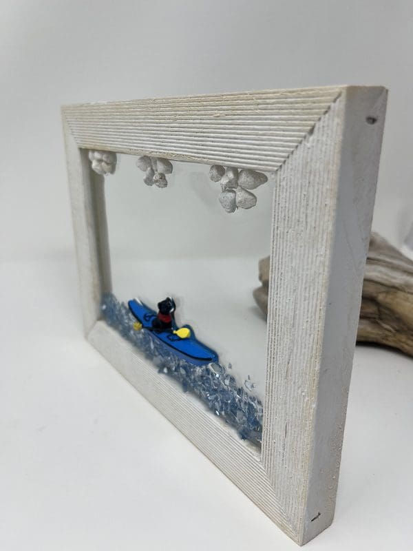 handcrafted boating wall Art