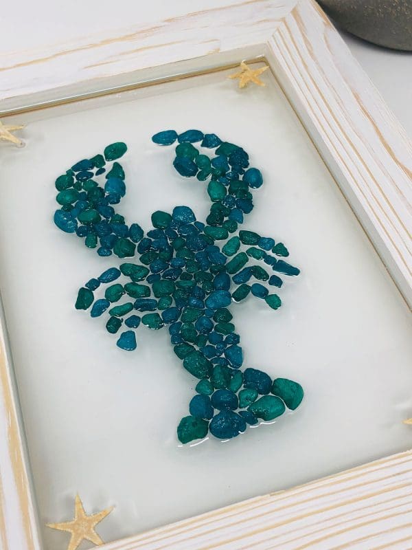 lobster resin wall decor