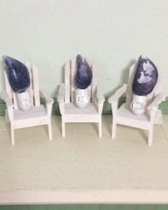 3 sea shell night lights