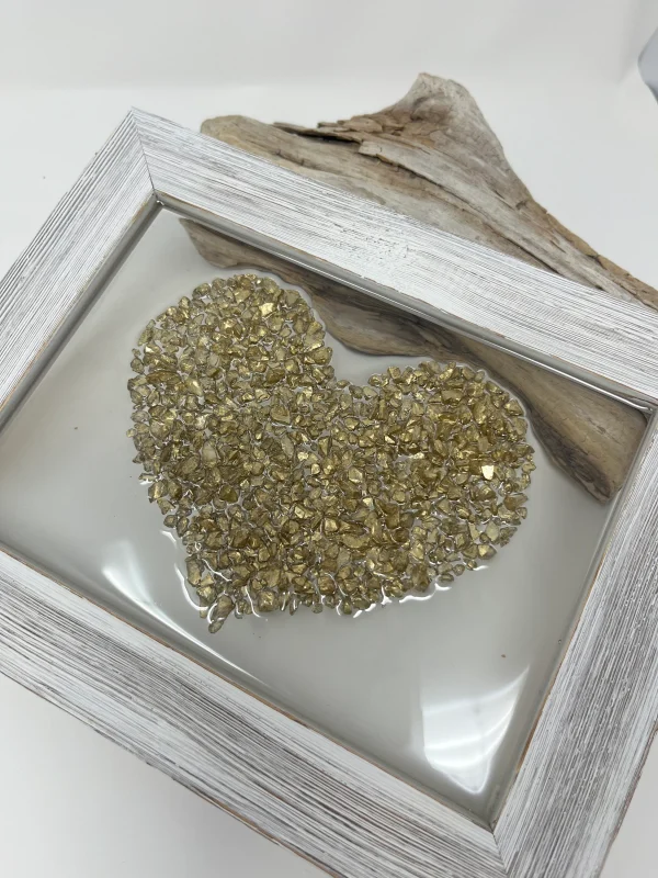 Golden Heart Wall Art - Image 7