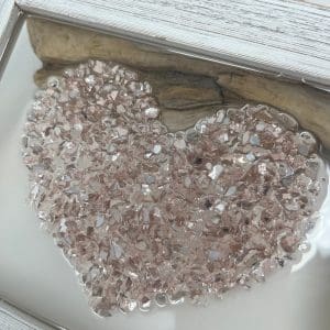 Pink Heart Wall Decor